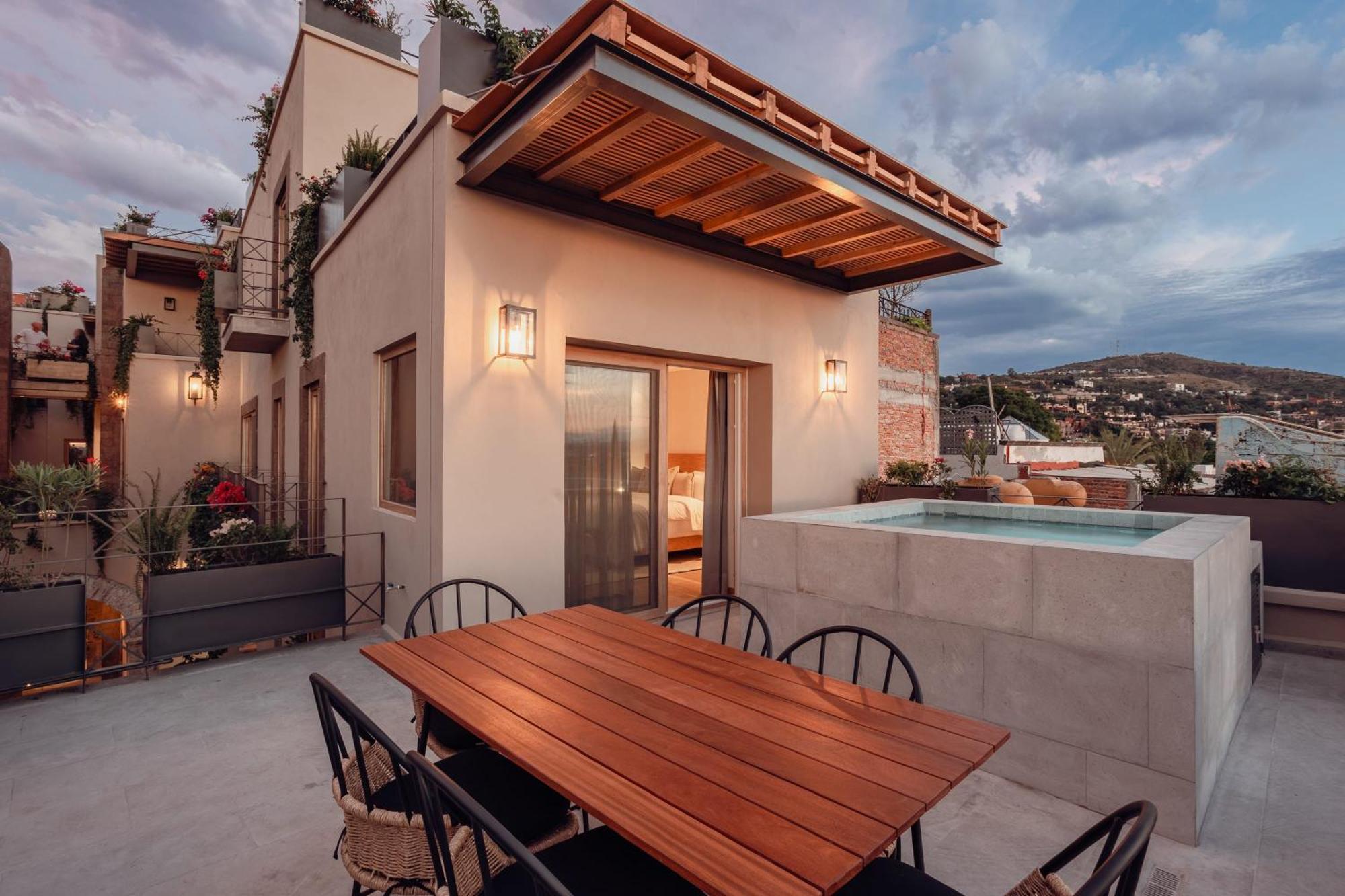Le Cottage San Miguel De Allende, Modern Luxury In Centro With Pool & Jacuzzi Kamer foto